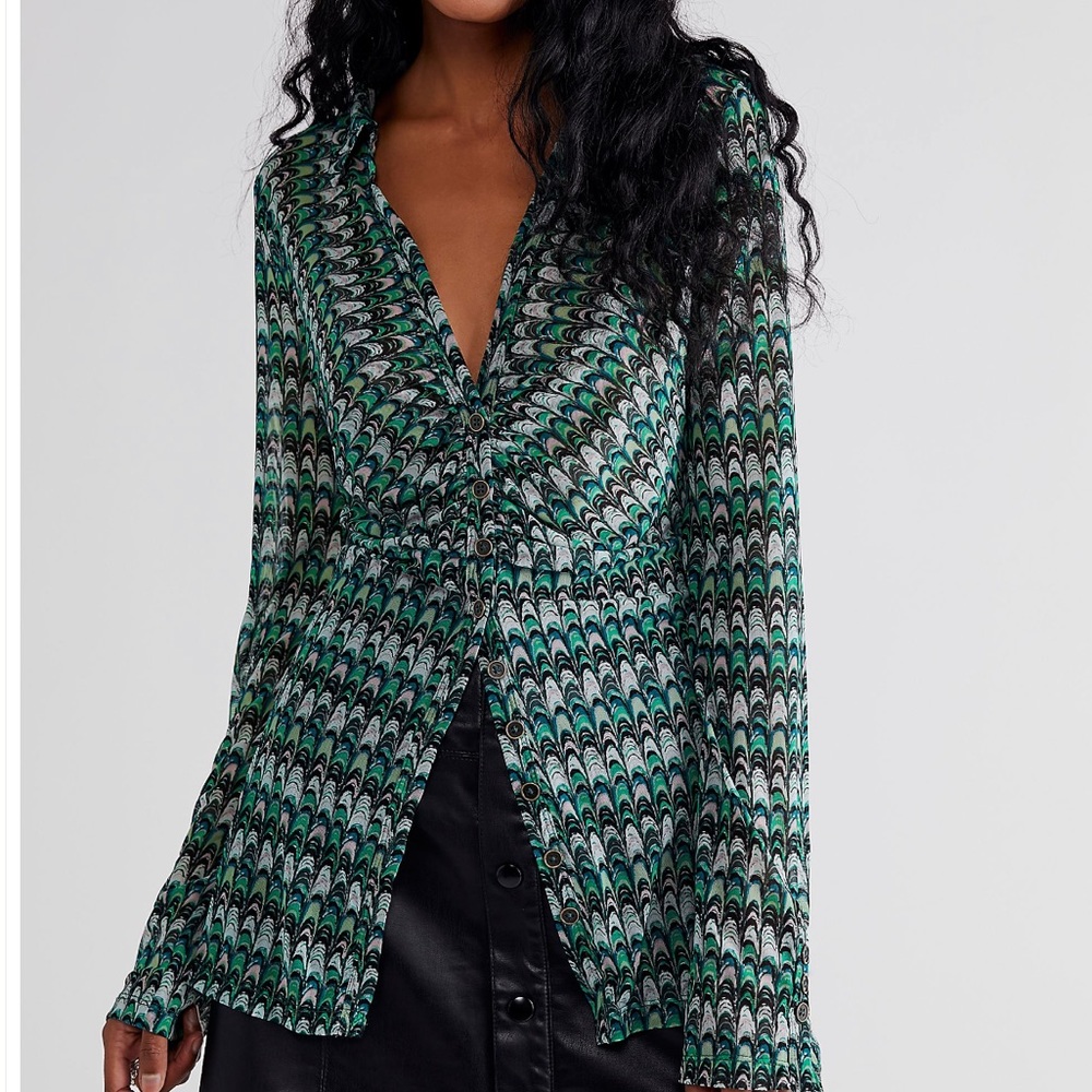 Free People lucky shirtee